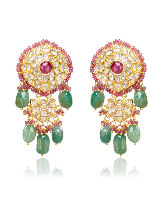 Avia Polki Ear Rings