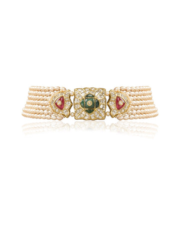 Anissa Polki Bead Choker