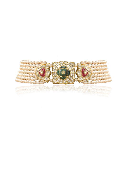 Anissa Polki Bead Choker