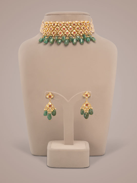 Lasa Polki Ear Rings