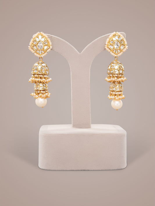 Naila Polki Jhumkas