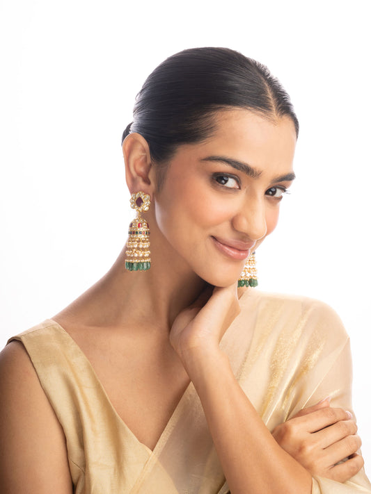 Jaavi Polki Jhumkas