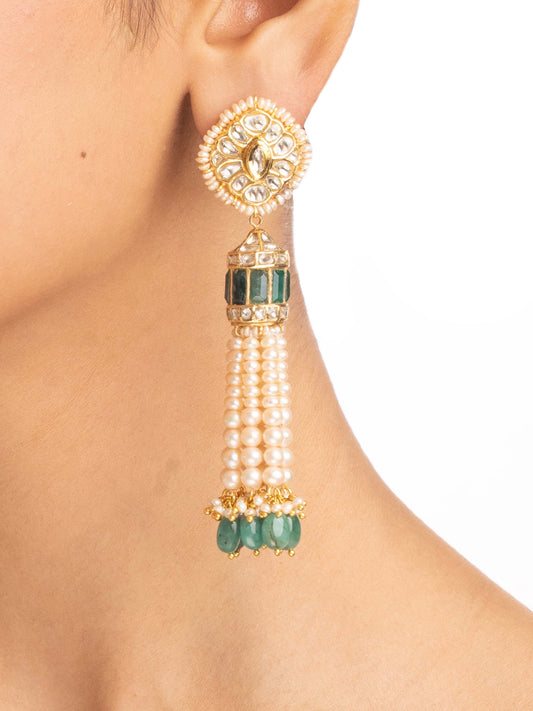 Seona Polki Jhumkas