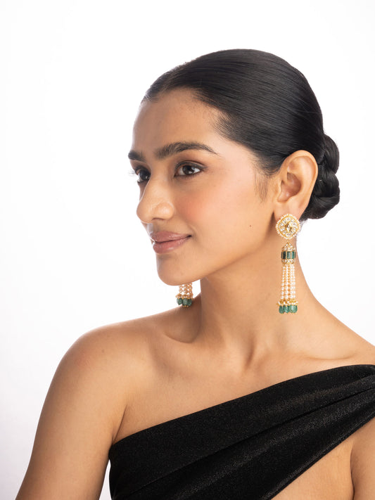 Seona Polki Jhumkas