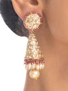 Idhika Polki Jhumkas