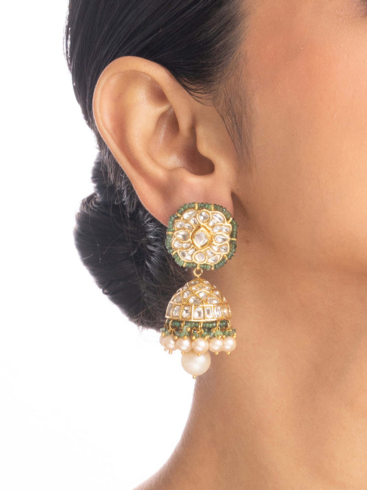 Ayana Polki Jhumkas