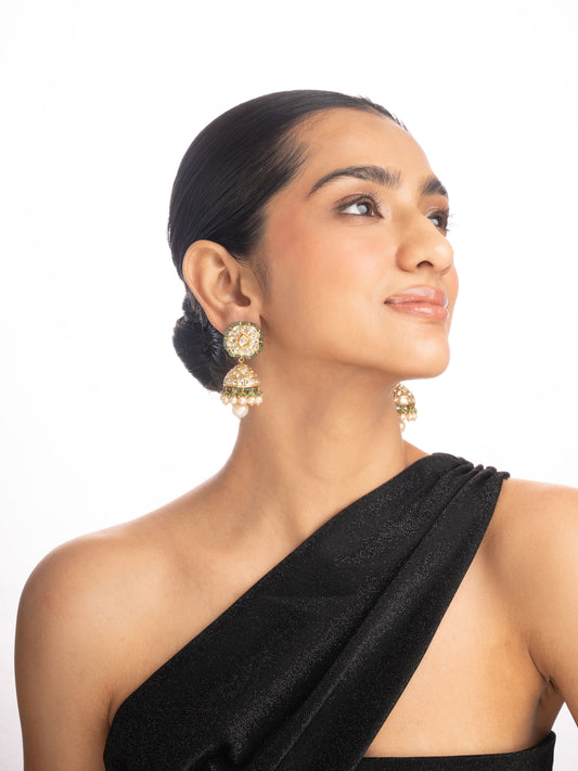 Ayana Polki Jhumkas
