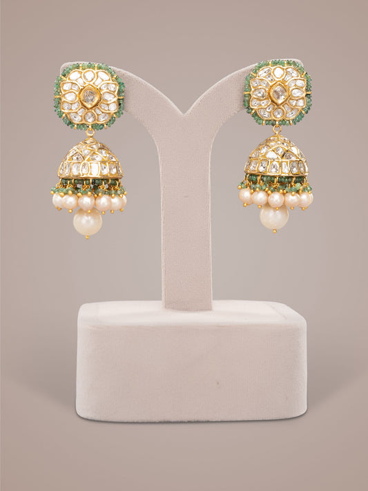 Ayana Polki Jhumkas