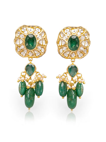 Raya  Polki Ear Rings
