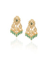 Lunara Polki Long Earrings