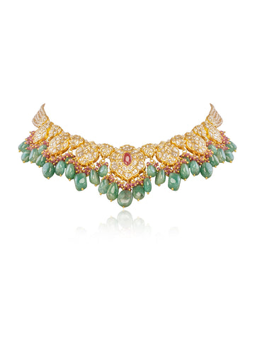 Zahavi Polki U Necklace