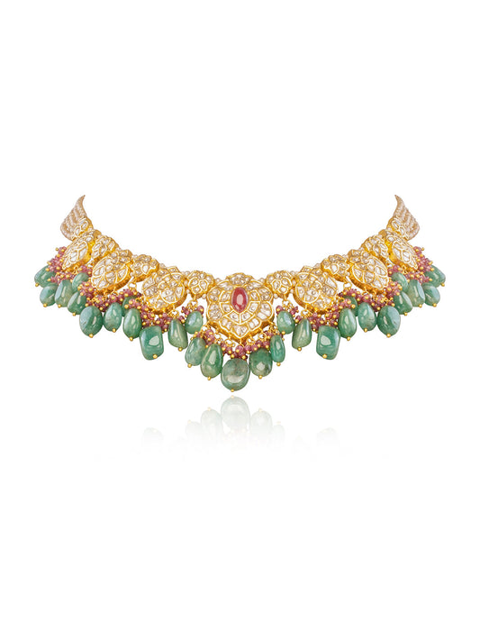 Zahavi Polki U Necklace
