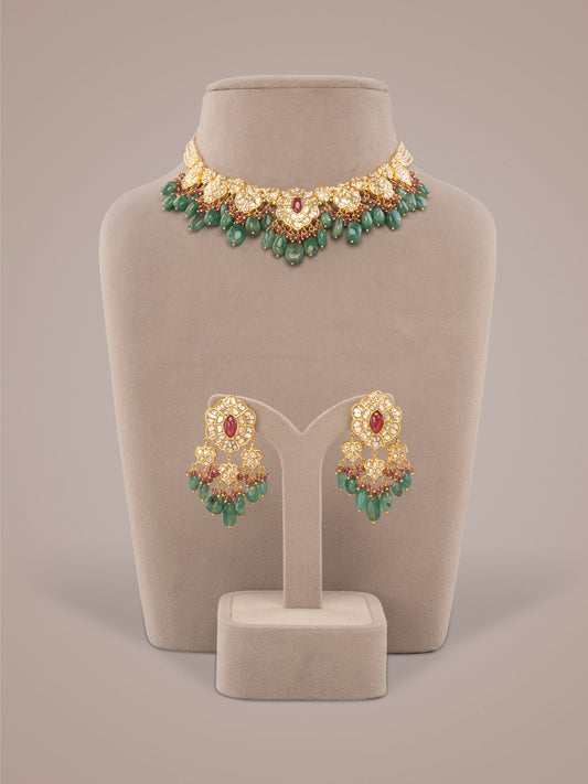 Zahavi Polki U Necklace