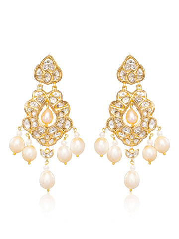 Larisa Polki Ear Rings