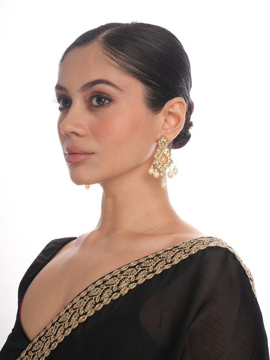 Larisa Polki Ear Rings