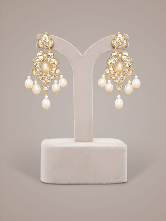 Larisa Polki Ear Rings