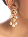 Lesha Polki Ear Rings
