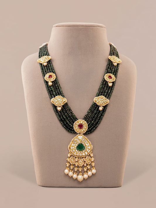 Niva Polki Bead Pendant