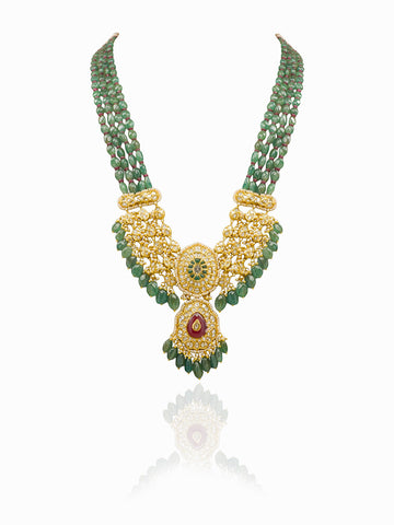 Emilia Polki Bead Pendant