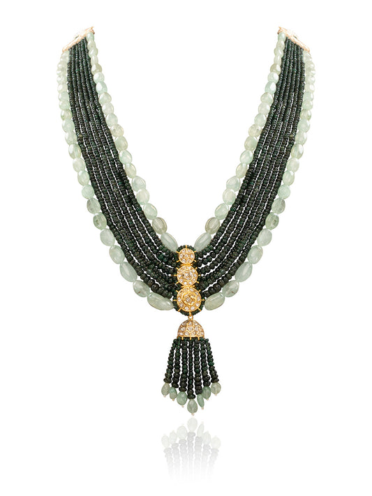 Nuresa Polki Bead Pendant