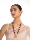 Maavi Polki Bead Pendant