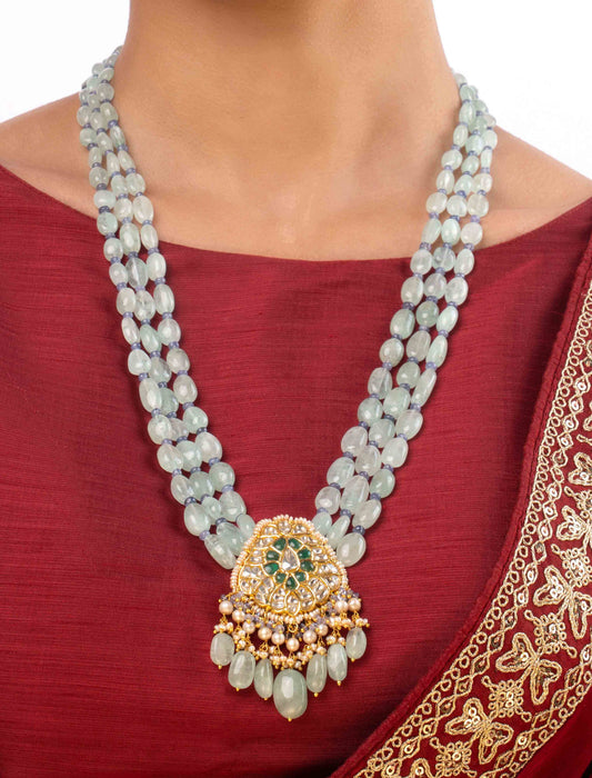 Navira Polki Bead Pendant