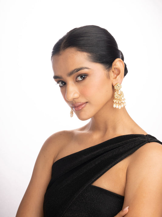 Dasha Polki Chandbali