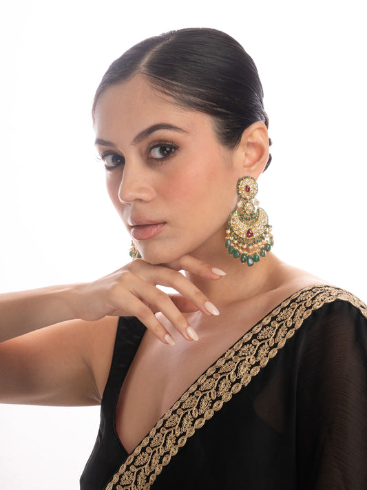 Rohanna Polki Chandbali