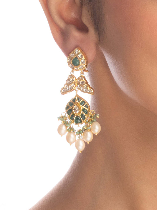Talisa Polki Ear Rings