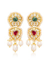 Rosalie Polki Ear Rings