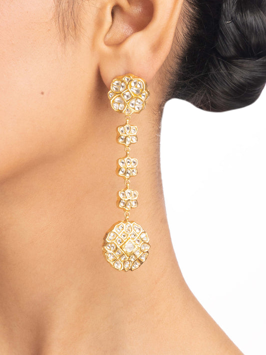 Ruhira Polki Ear Rings
