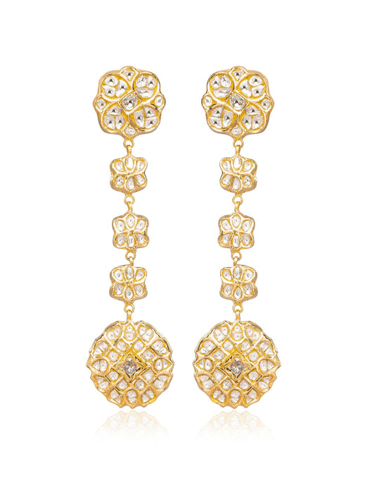 Ruhira Polki Ear Rings