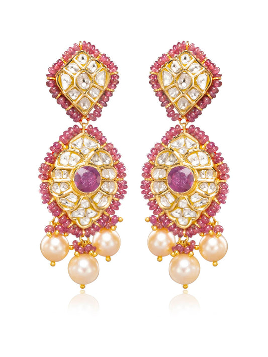 Zara Polki Ear Rings