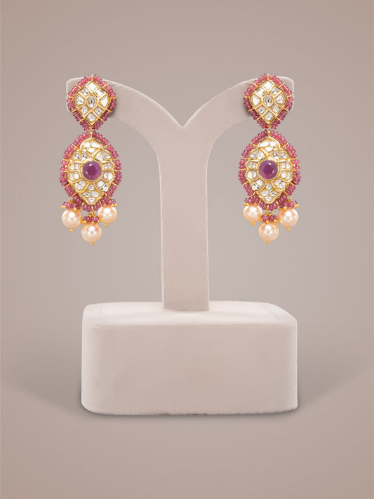 Zara Polki Ear Rings