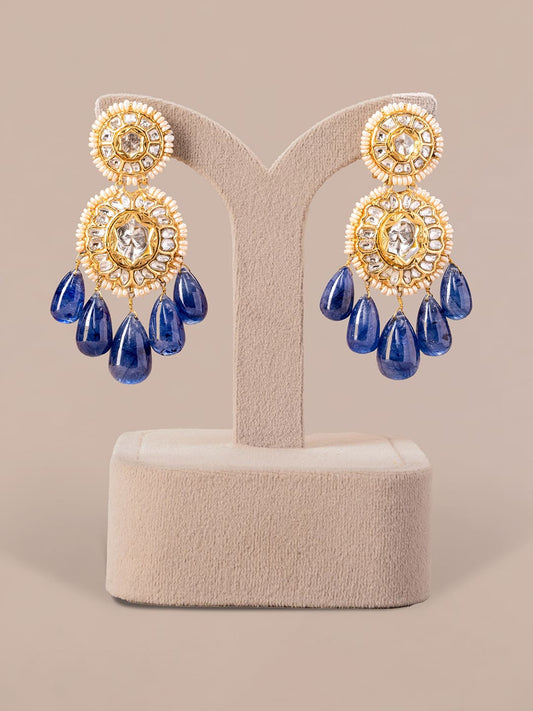 Celine & Sitara Polki U Necklace Set