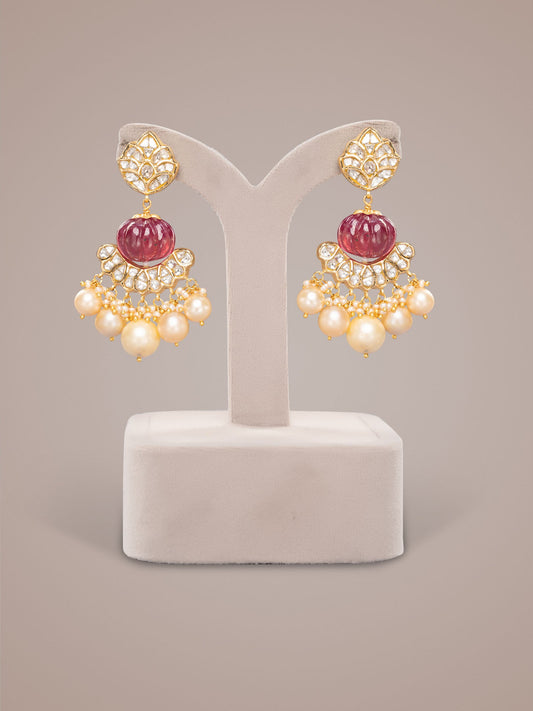 Saanvika Polki Ear Rings