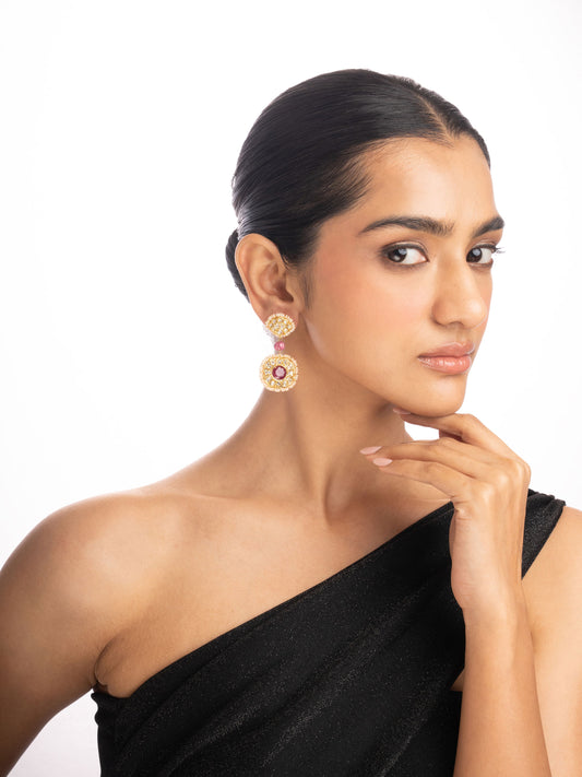 Anina Polki Ear Rings