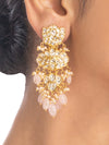 Zainab Polki Long Earrings