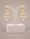 Reva Polki Long Earrings