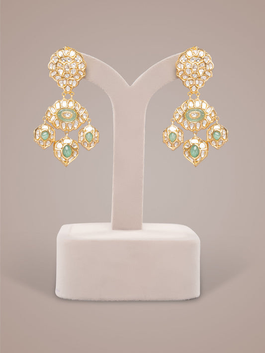 Saranya Polki Ear Rings