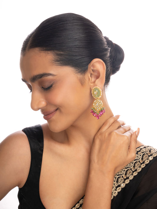 Marishka Polki Ear Rings