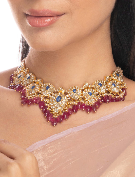Sunniva Polki U Necklace