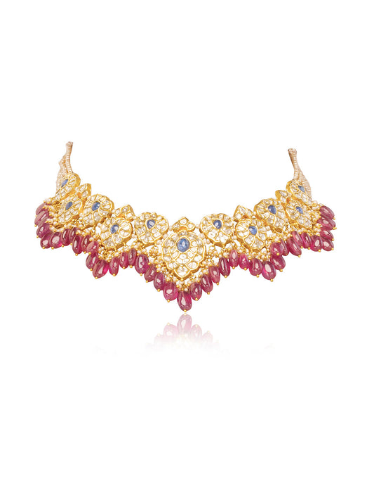 Sunniva Polki U Necklace