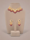Sunniva & Heila Polki U Necklace Set