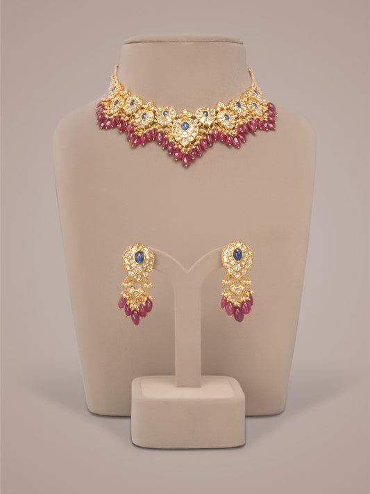 Sunniva Polki U Necklace