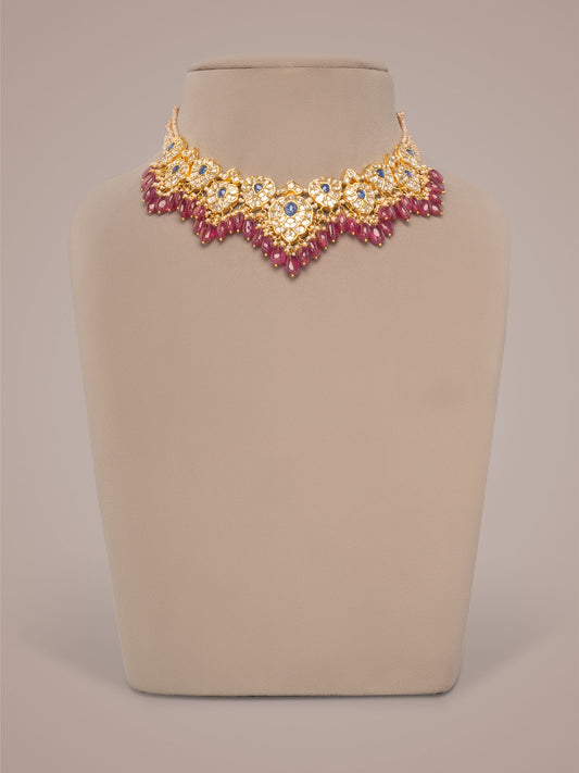 Sunniva Polki U Necklace
