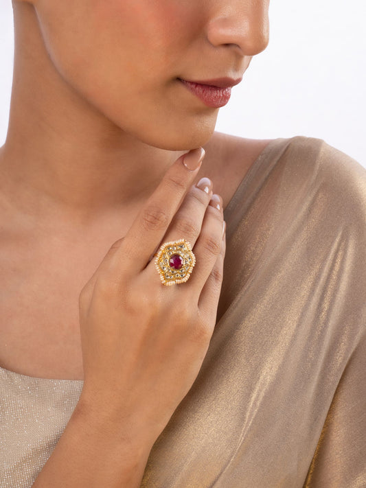 Makani Polki Ring