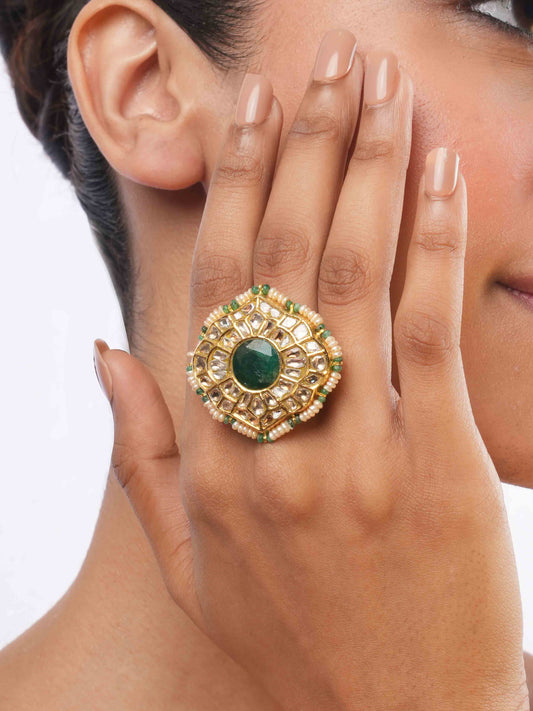 Kimaya Polki Ring