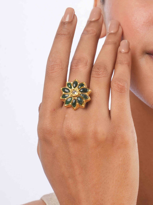 Seerat Polki Ring