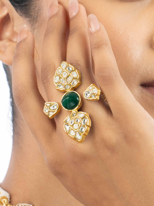 Elizabeth  Polki Ring